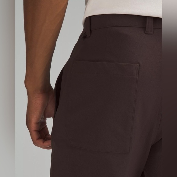 Lululemon Men's Slim-Tapered Heavy Twill Trouser in Espresso M5AYDS - Picture 5 of 15